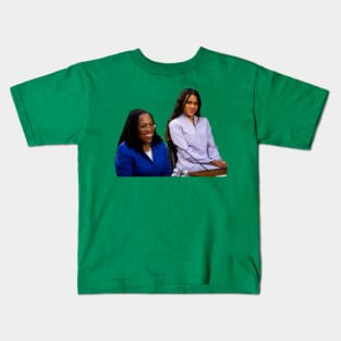 Kentanji Brown Jackson and Daughter Kids T-Shirt